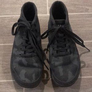 Nobull black camo trainers